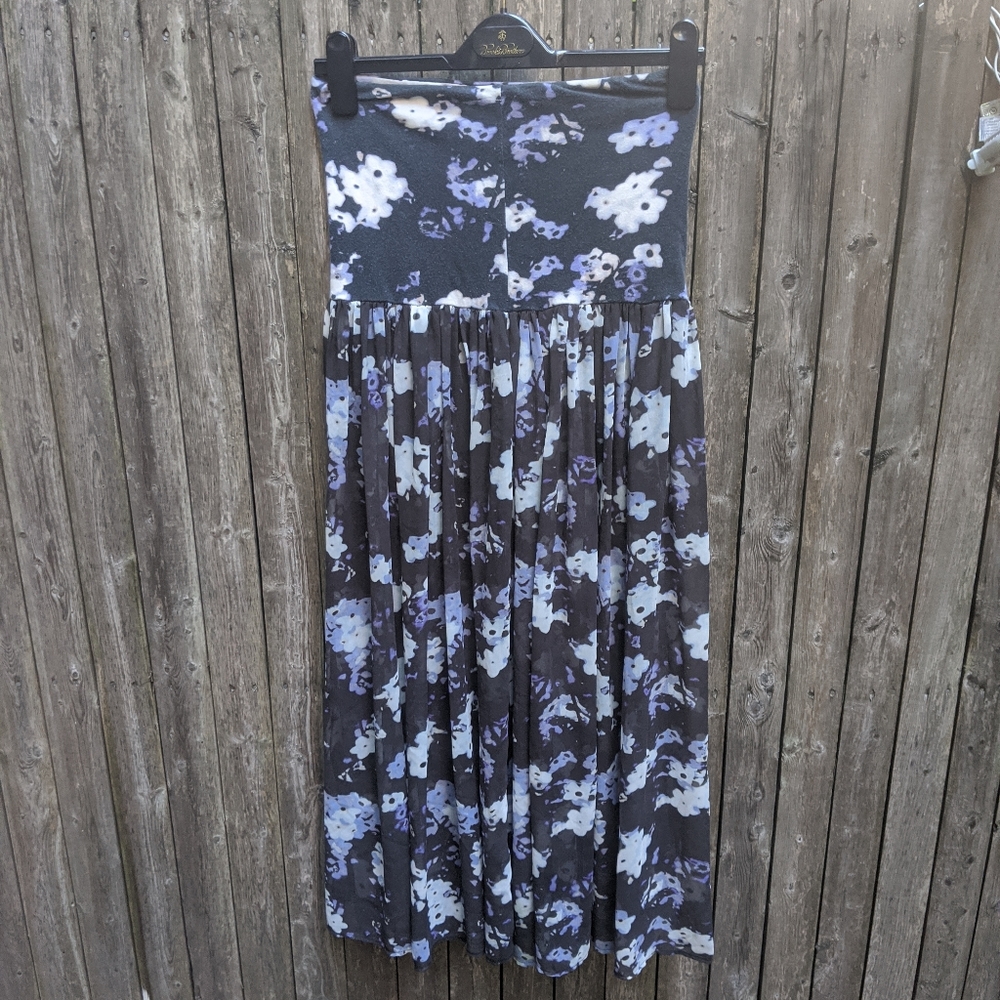 Intimately Free People Floral Maxi Skirt/dress S